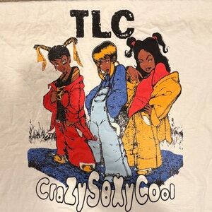 TLC Men's Graphic Tee - White